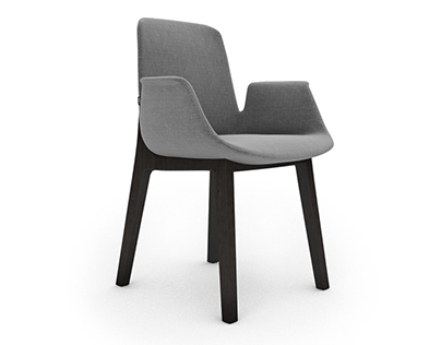 Free 3D Model: Ventura chair by Poliform