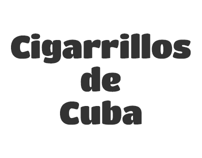 Cigarrillos de Cuba, Cigarettes from Cuba