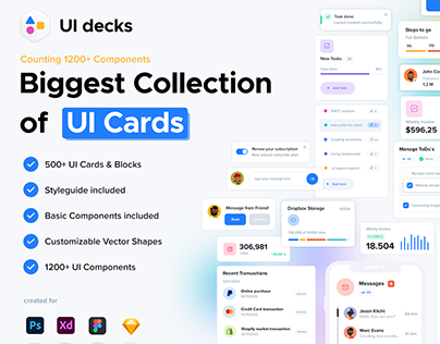 UI Decks - Cards & Blocks