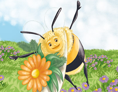 Bumblebee dentist, illustrated children's book