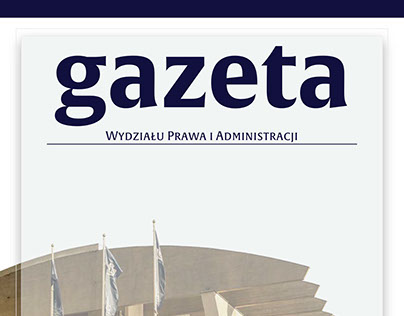 Faculty magazine cover design