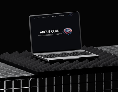 Argus Coin Cryptoproject | Website design