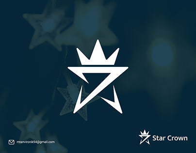 Star Crown - Logo design.