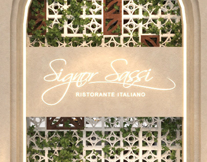 Signor Sassi Cafe Booth