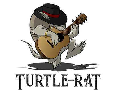 Turtle Rat - Double Stacked Logo