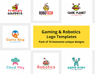 Gaming & Robotics Logo Templates
