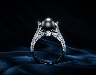 Siréne Ring - 3D Jewelry Visualization