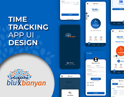 Time Tracking App Ui Design