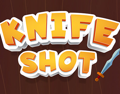 Knife Shot Website Game Mobile Design