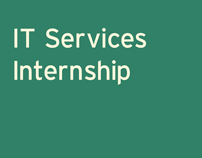 IT Services Internship