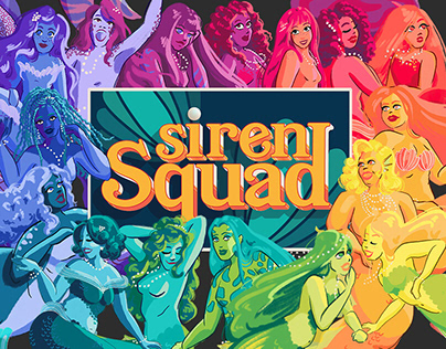 Siren Squad Illustrations