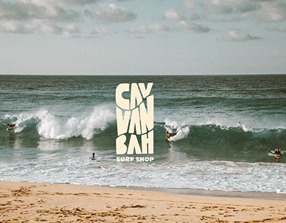 Illustratations and logo for Surf Shop - Cavvanbah