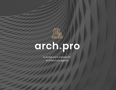 Architecture studio - business card website