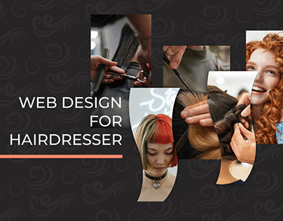 Website design for hairdresser