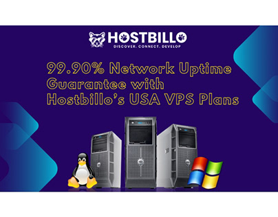 99.90% Network Uptime Guarantee with USA VPS Plans