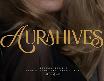 AuraHives - Hybrid Font