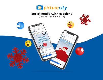 Picture City Christmas edition // Social Media Design
