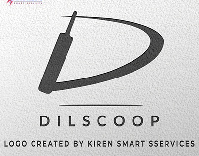 Dilscoop Logo Created by kiren smart services
