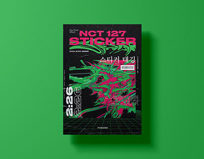 Album Cover Poster - NCT 127 Sticker