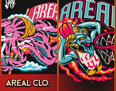 AREAL CLO. SOLD PREMADE SHIRT DESIGNS