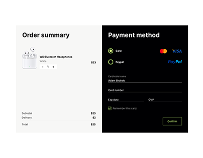 Credit card checkout daily ui #02