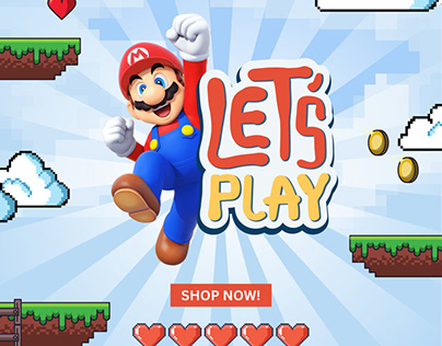 اعلان لعبة Mario Maker على الانترنت