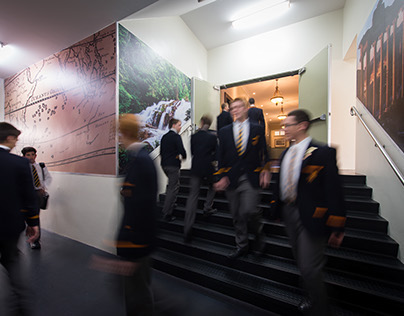 The Scots College – Humanities wall designs