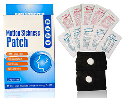 Motion Sickness Patch l Amazon Product Photography