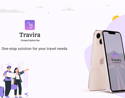 UX Case Study on Travel App- Travira