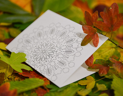 Tree Mandala Cards for National Horticultural Show