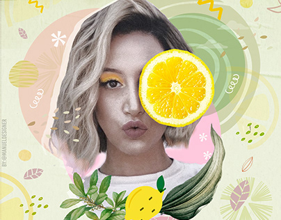 Ashley Tisdale -"Lemons" Poster Art