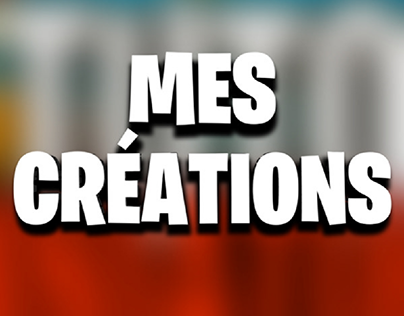 mes créations