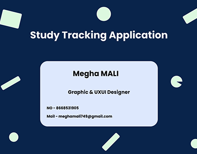 Study Tracking Application - UXUI Project