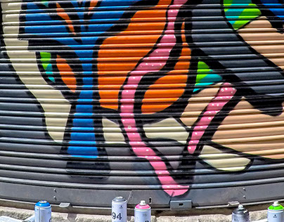 GRAFFITI - ROSER SALES ESTUDIO - BARCELONA 2017