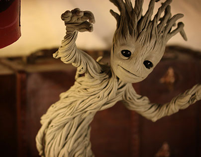 Personal Sculpture Project: BABY GROOT