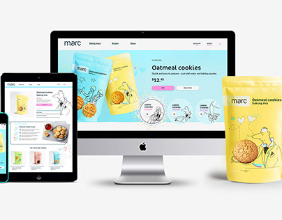Marc bakery Website Design