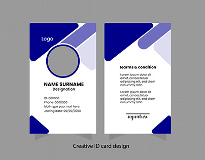 ID card design
