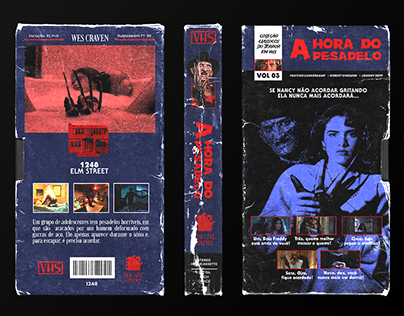 capas VHS VOL 3 PESADELO