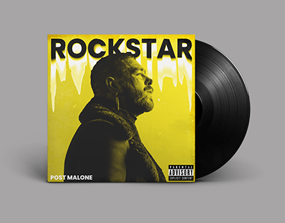 Post Malone Rockstar album cover recreation