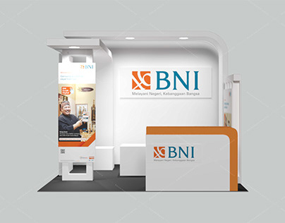 Exhibition Booth Design Bank BNI (2)