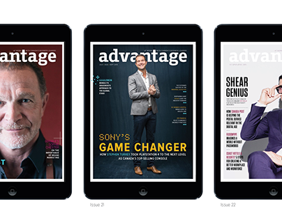 Advantage Magazine // iPad App