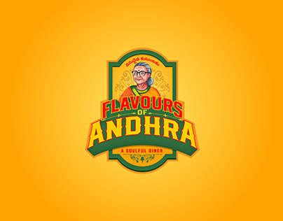 Flavours Of Andhra Logo Design & Brand Identity