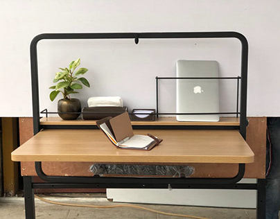 wall mounted folding work table