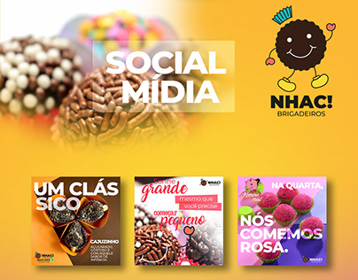Social Mídia | NHAC Brigadeiros
