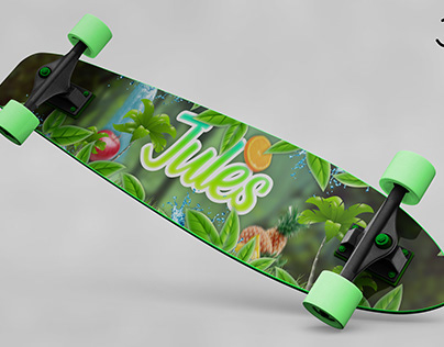 Custom Skateboard "Jules"