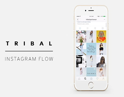 Tribal Sportswear - Instagram Layout