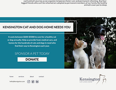 SPEC WORK - About Us - Kensington Cat & Dog Home