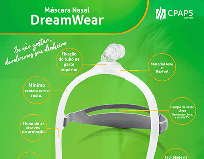 E-mail Marketing - Divulgação da máscara DreamWear