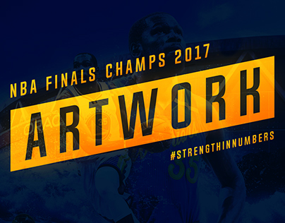 2017 NBA Finals Champs Artwork