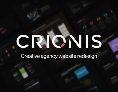 Crionis Website Redesign